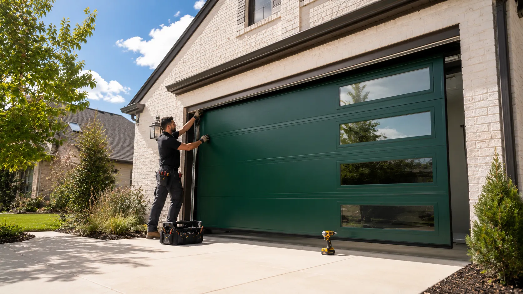 Garage Door Service for Oak Point, Built on What's Actually on Your Street