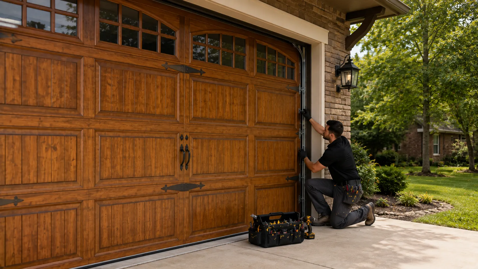 Tell us what’s wrong - McKinney garage door service