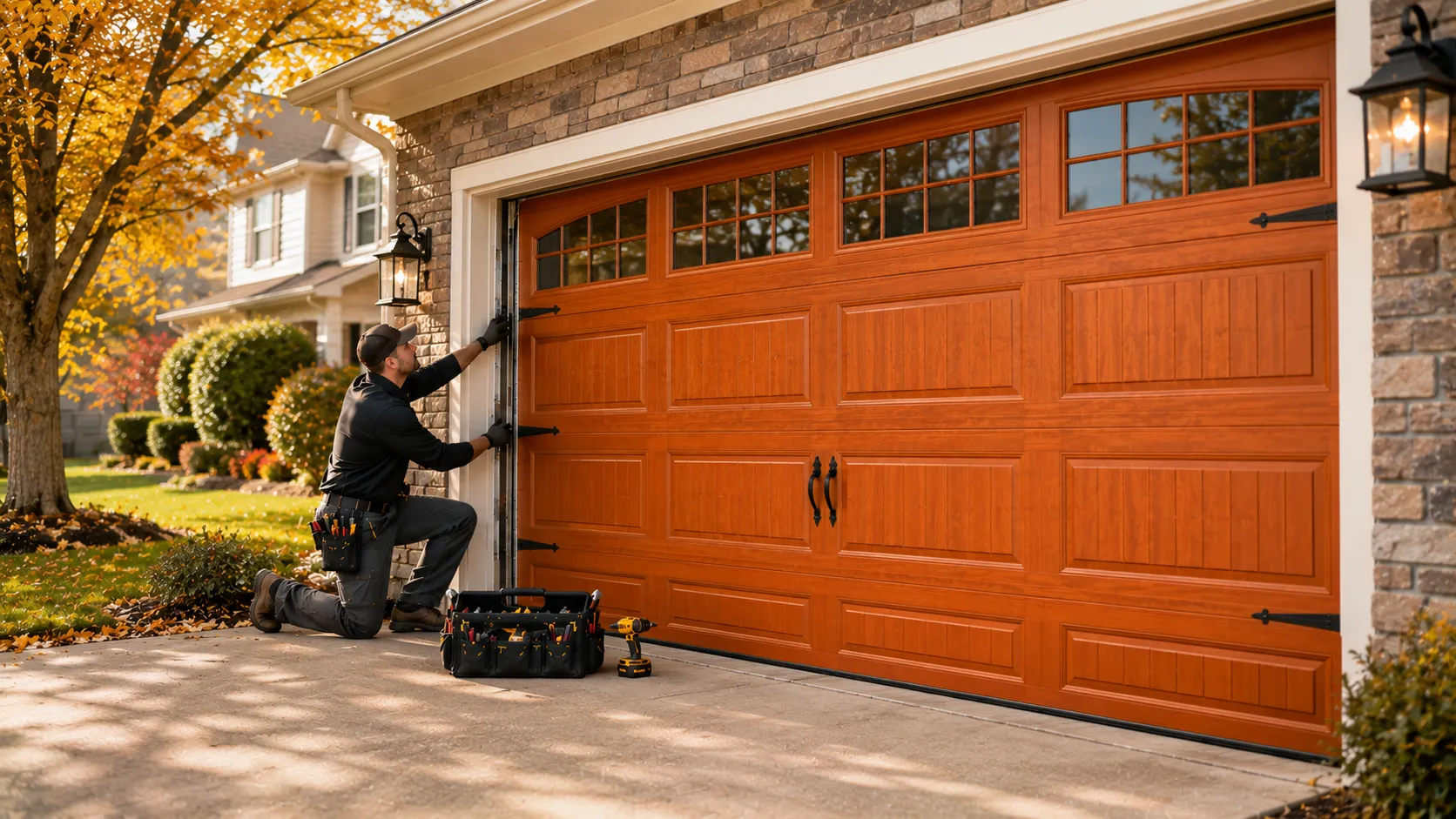 Garage door service areas in McKinney