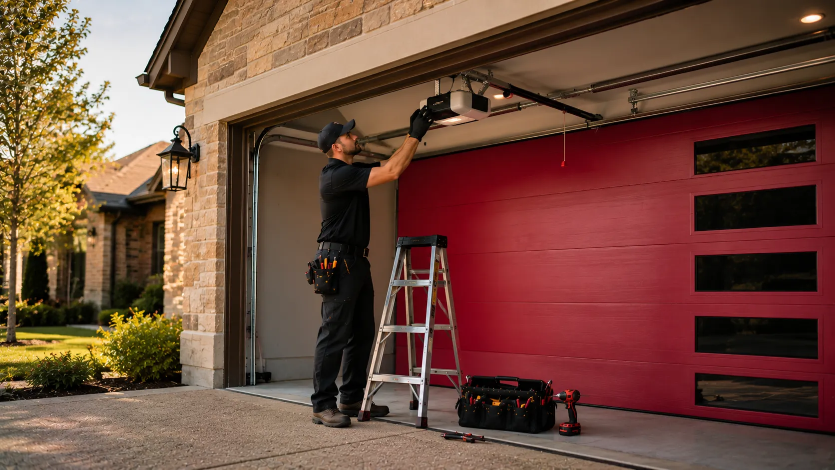 Tell us what’s wrong - McKinney garage door service