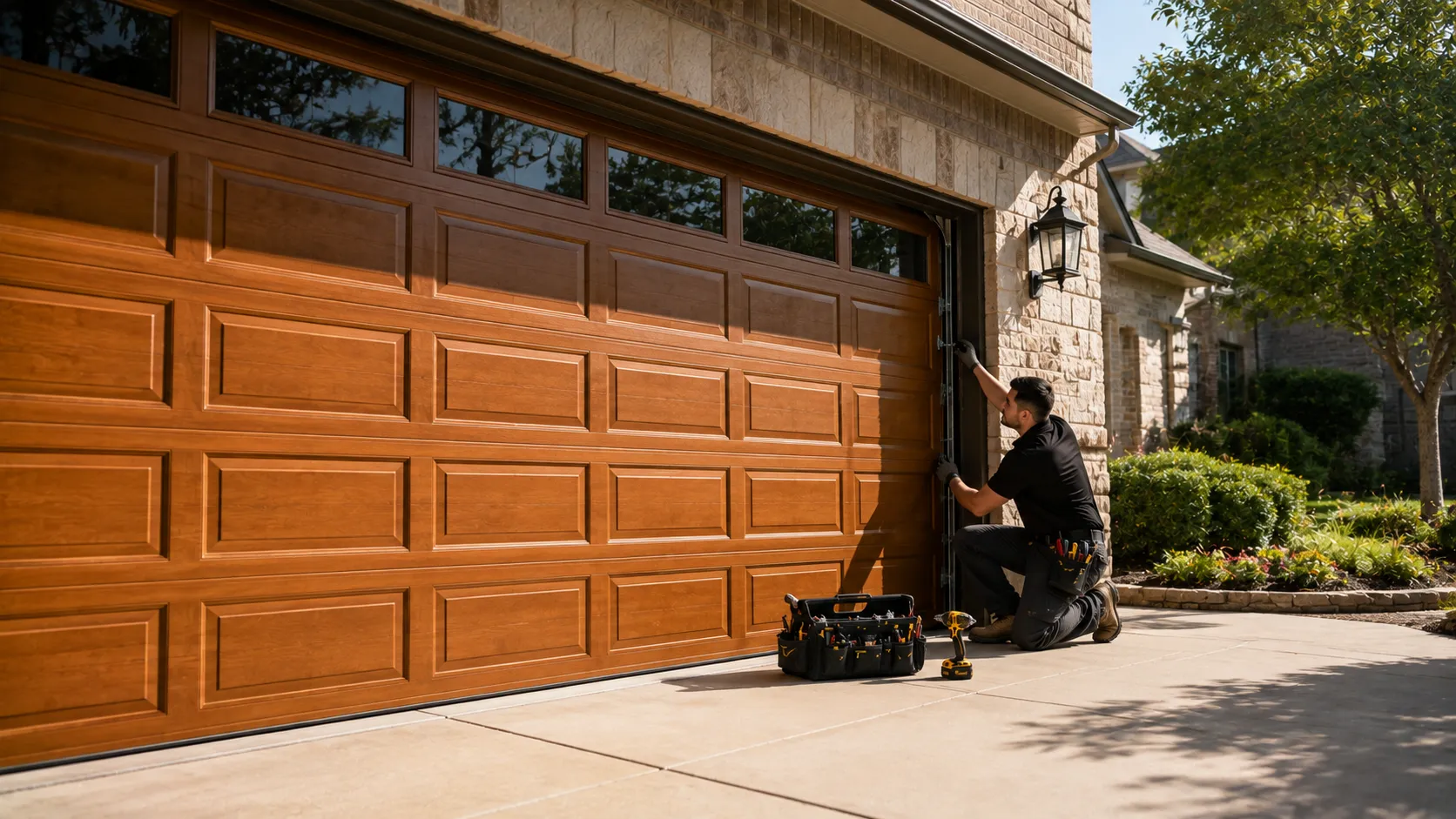 New Garage Door Installation for Murphy Homes