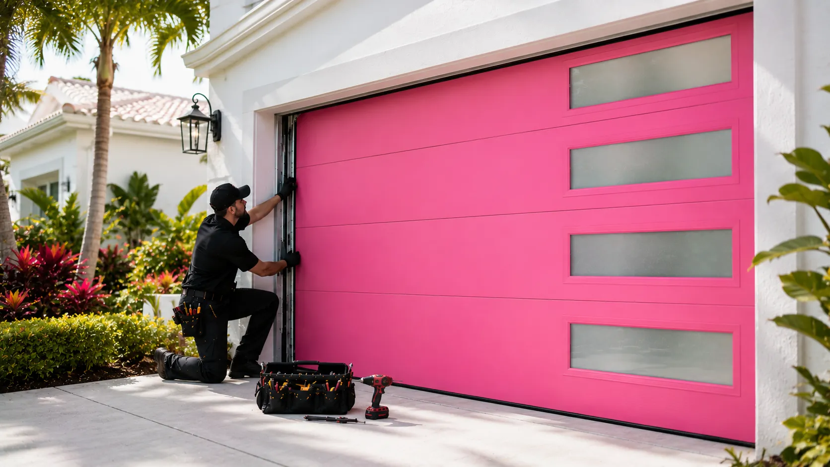 Tell us what’s wrong - McKinney garage door service