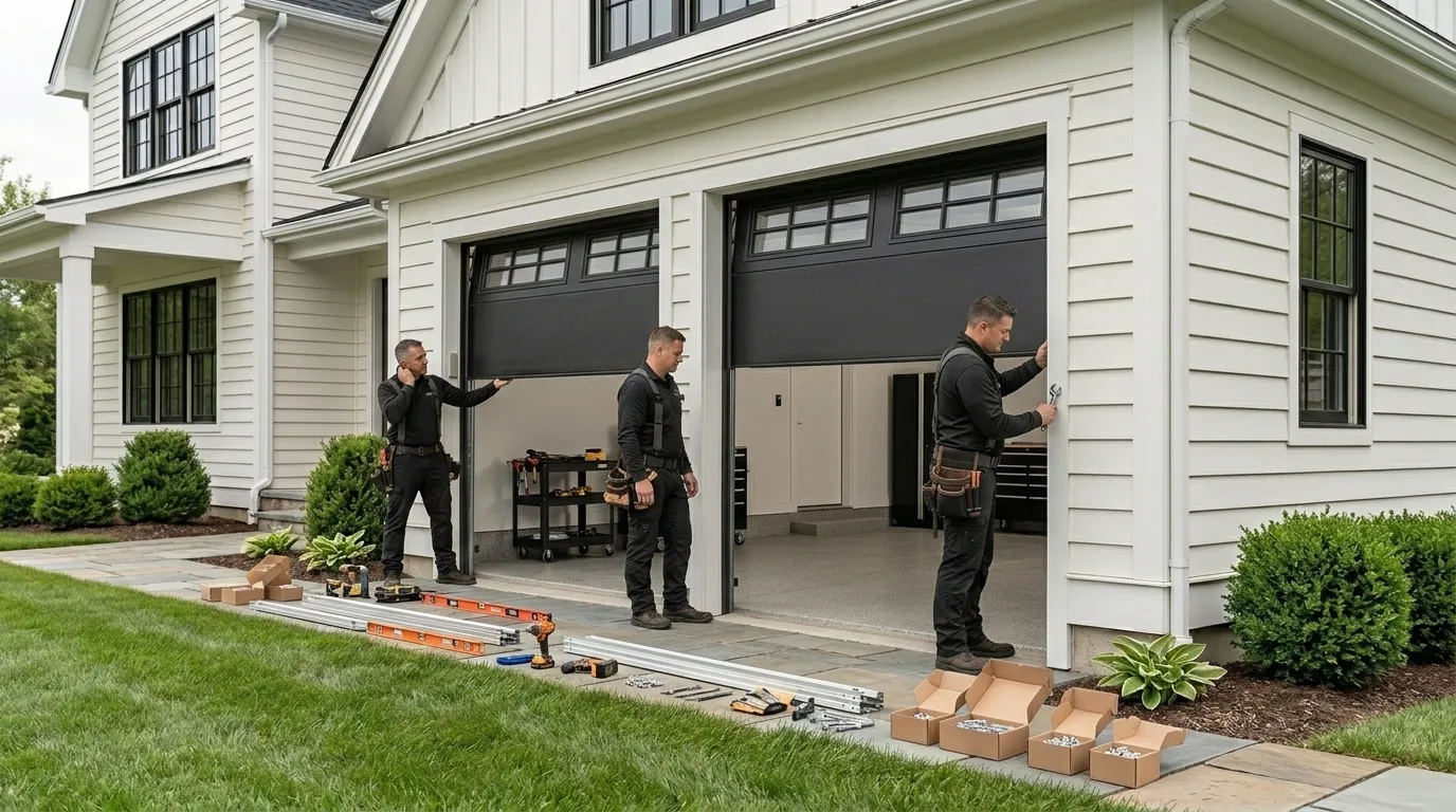 Commercial Garage Door in McKinney