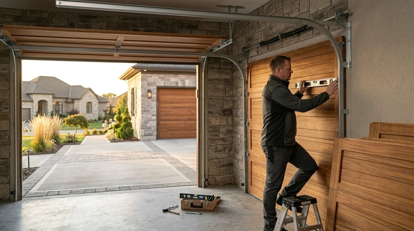 Commercial Garage Door in McKinney