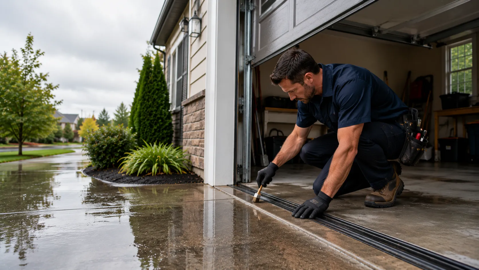 Clear, up-front plan - McKinney garage door service