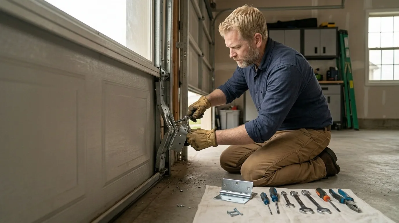 Repaired & tested - McKinney garage door service