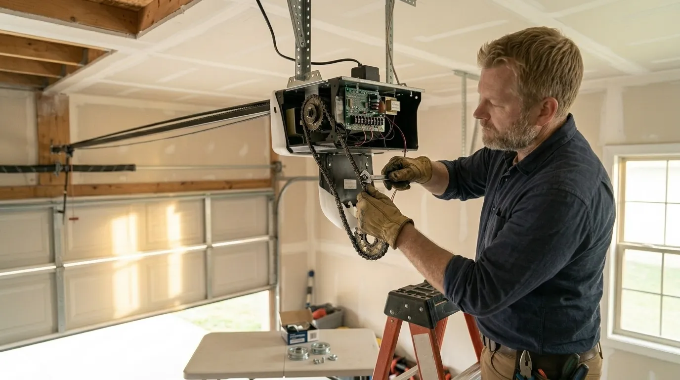 Repaired & tested - McKinney garage door service