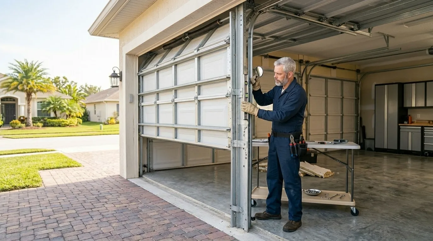 Repaired & tested - McKinney garage door service