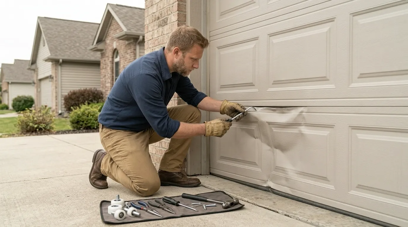 Repaired & tested - McKinney garage door service