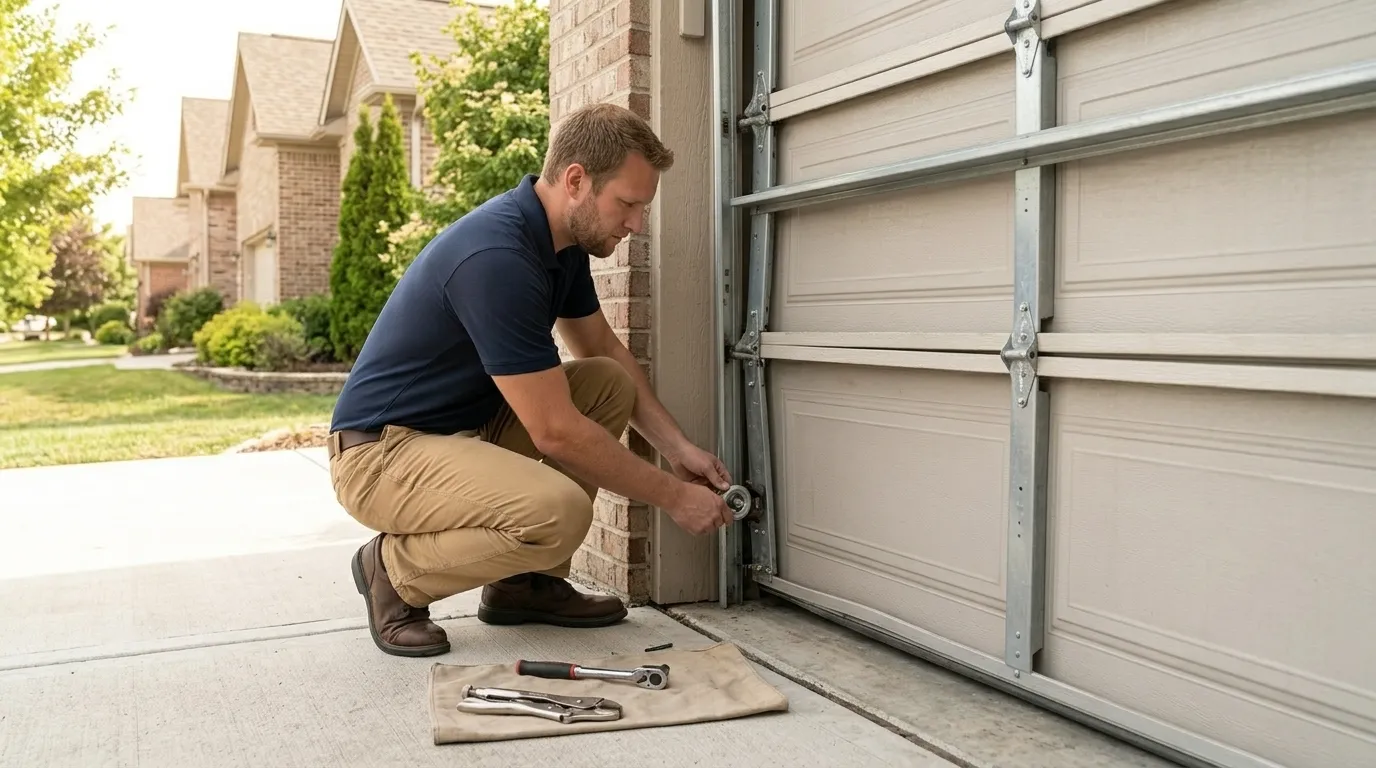 Repaired & tested - McKinney garage door service