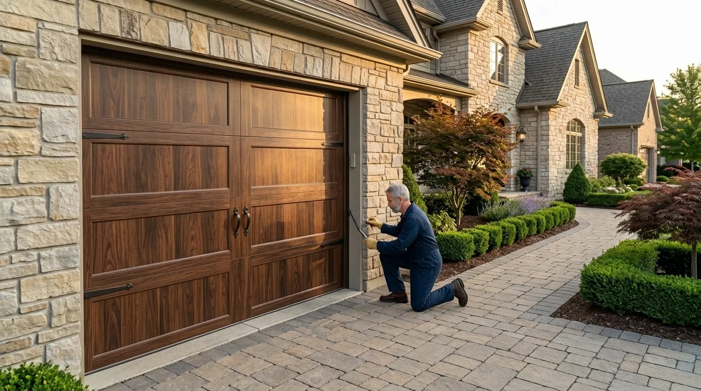 Repaired & tested - McKinney garage door service