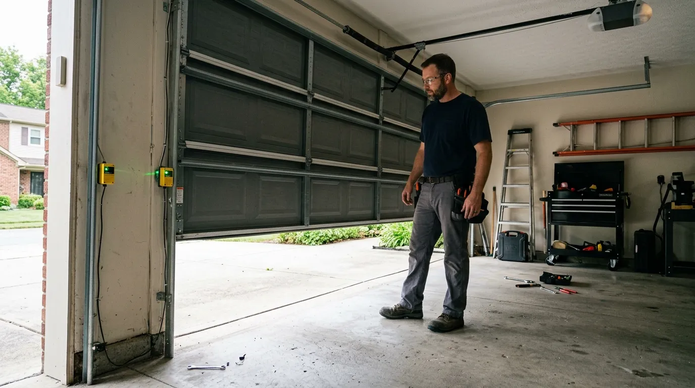Repaired & tested - McKinney garage door service