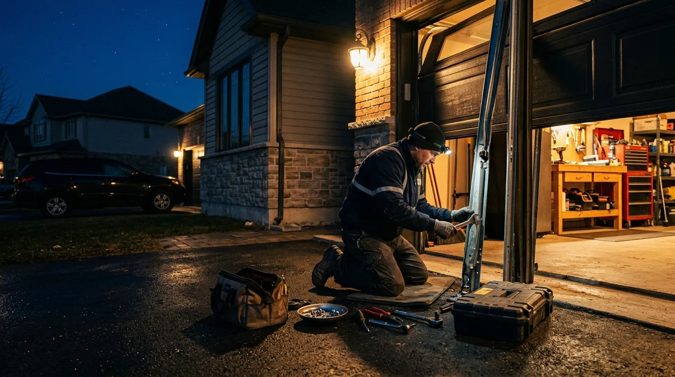 Repaired & tested - McKinney garage door service
