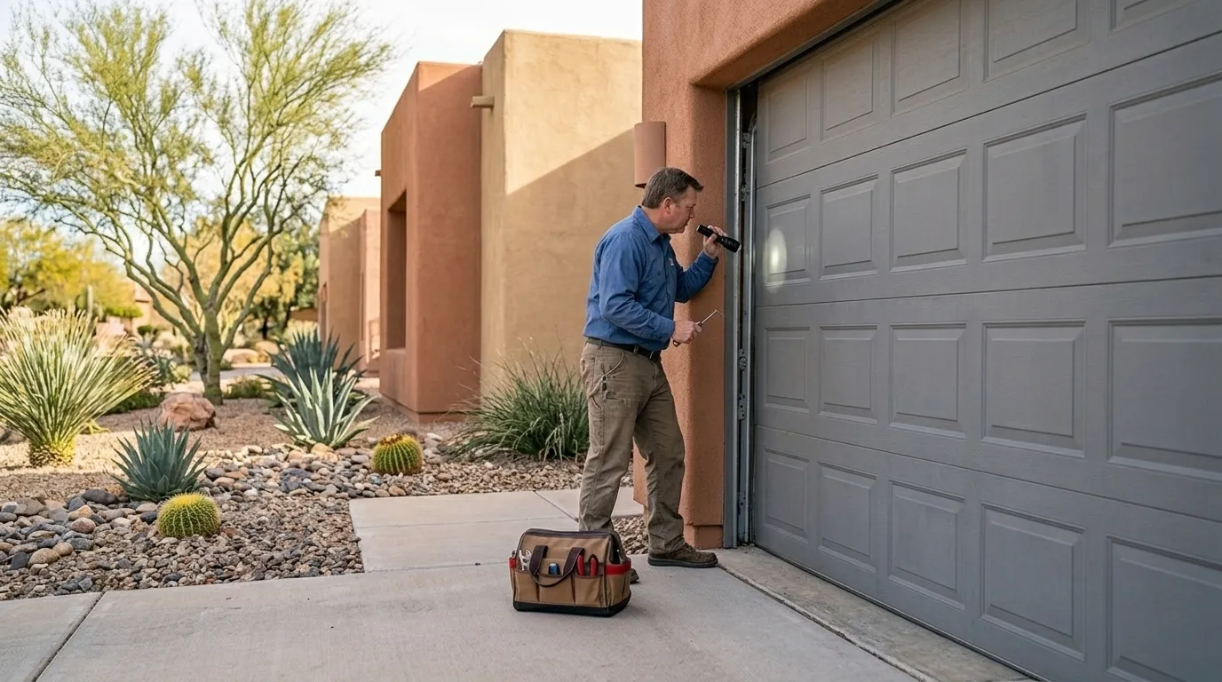 On-site diagnosis - McKinney garage door service