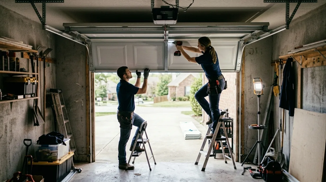 On-site diagnosis - McKinney garage door service