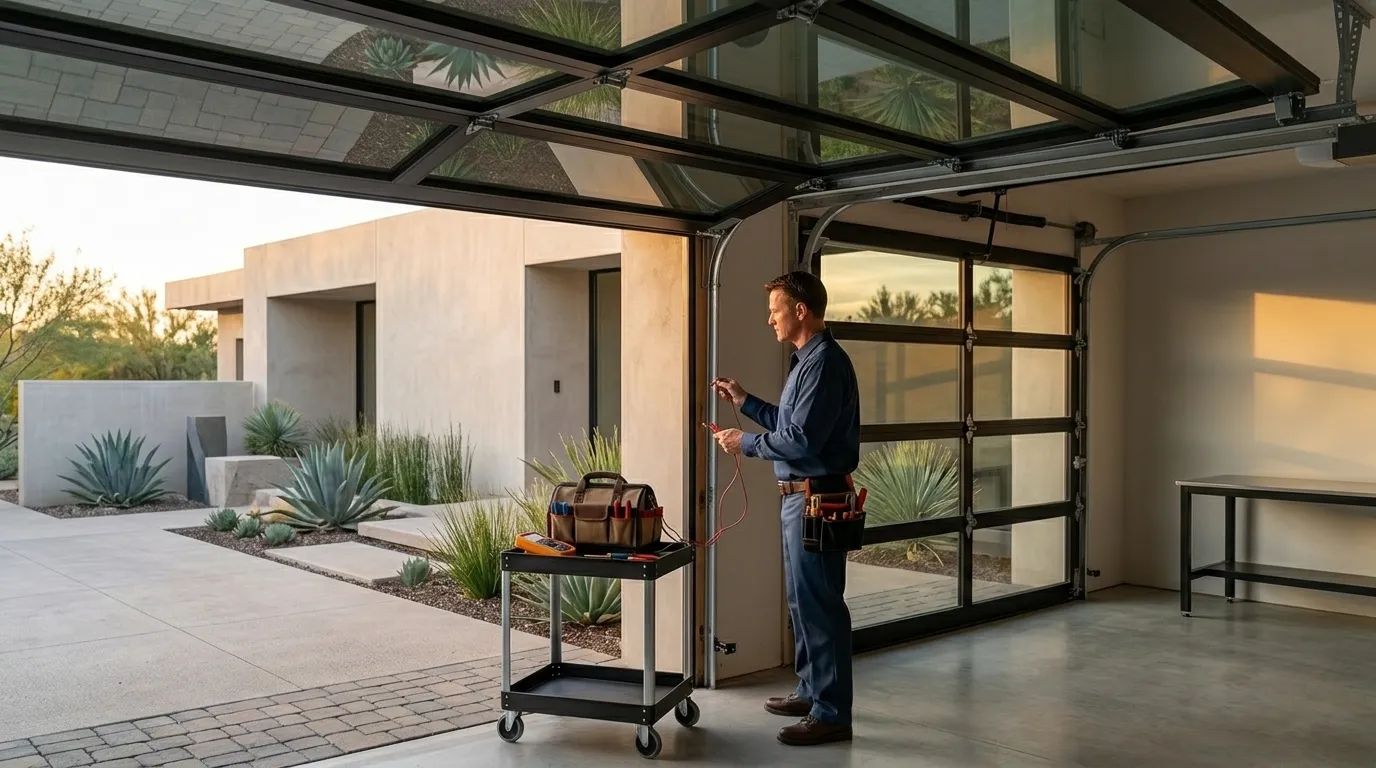 On-site diagnosis - McKinney garage door service