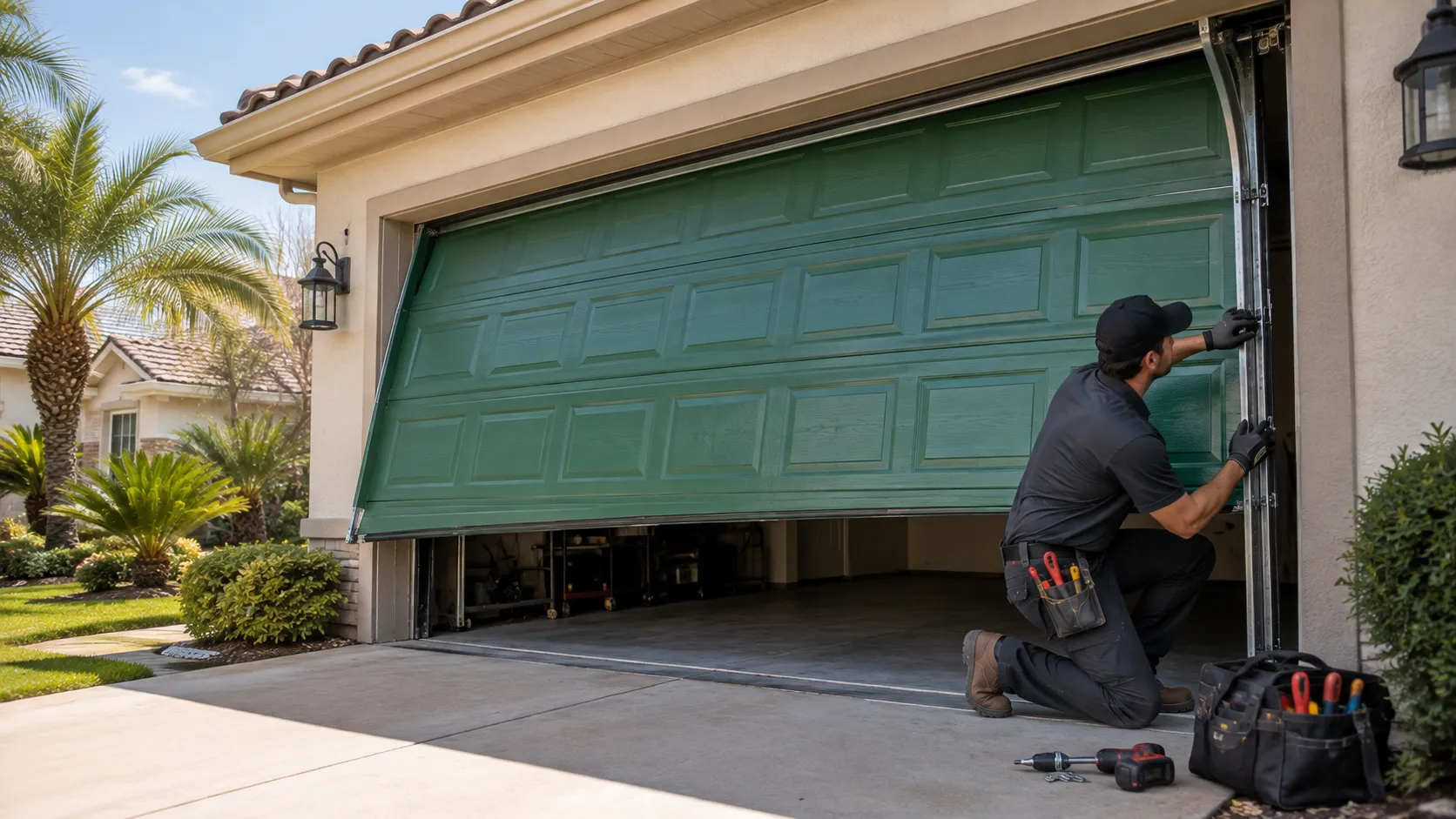 Tell us what’s wrong - McKinney garage door service