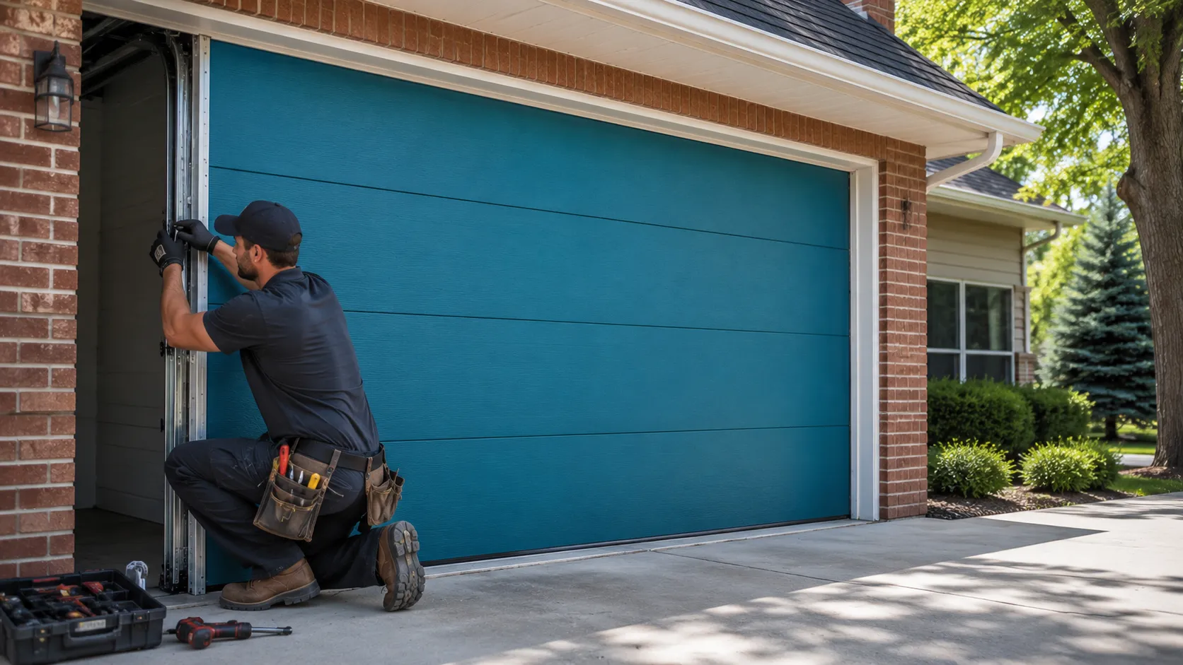 Tell us what’s wrong - McKinney garage door service