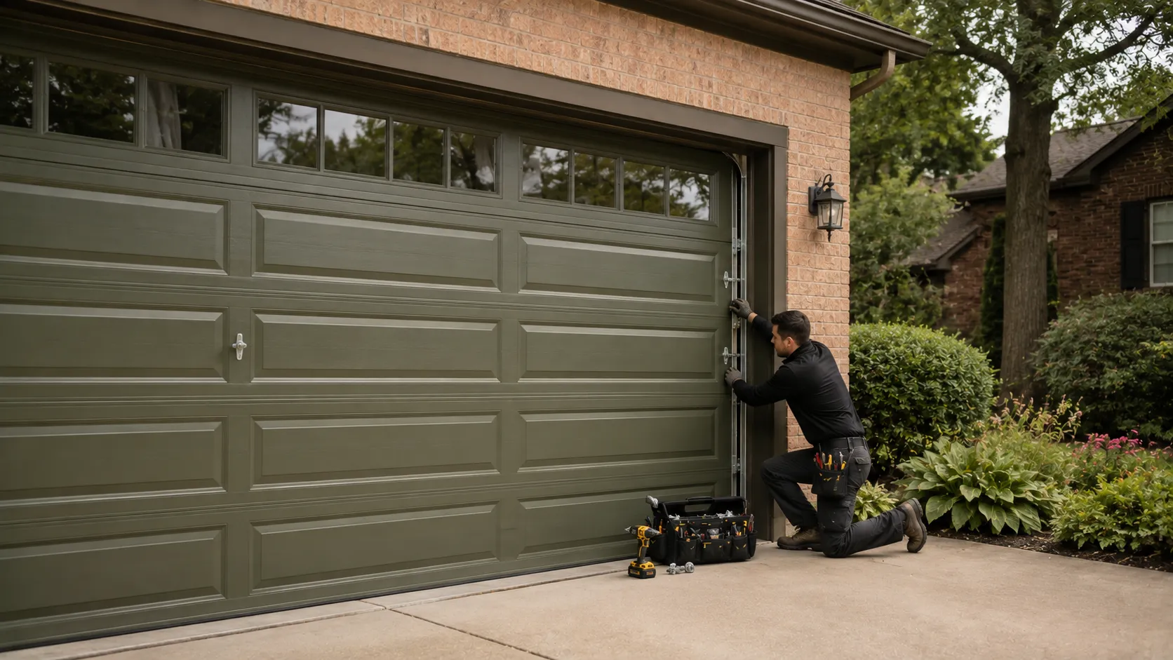 Garage Door Installation for Lucas Homes Built Around 2002