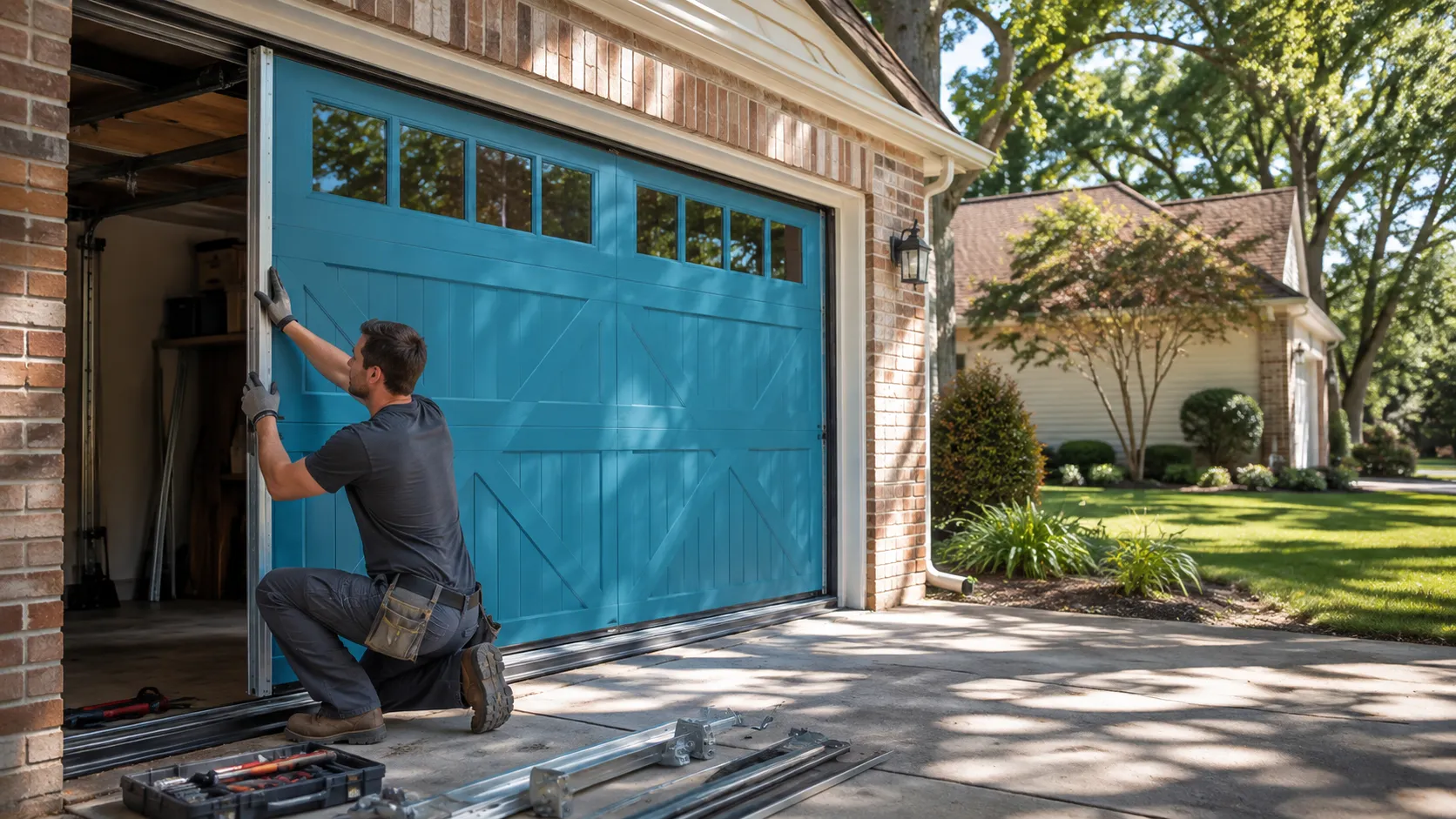 Tell us what’s wrong - McKinney garage door service